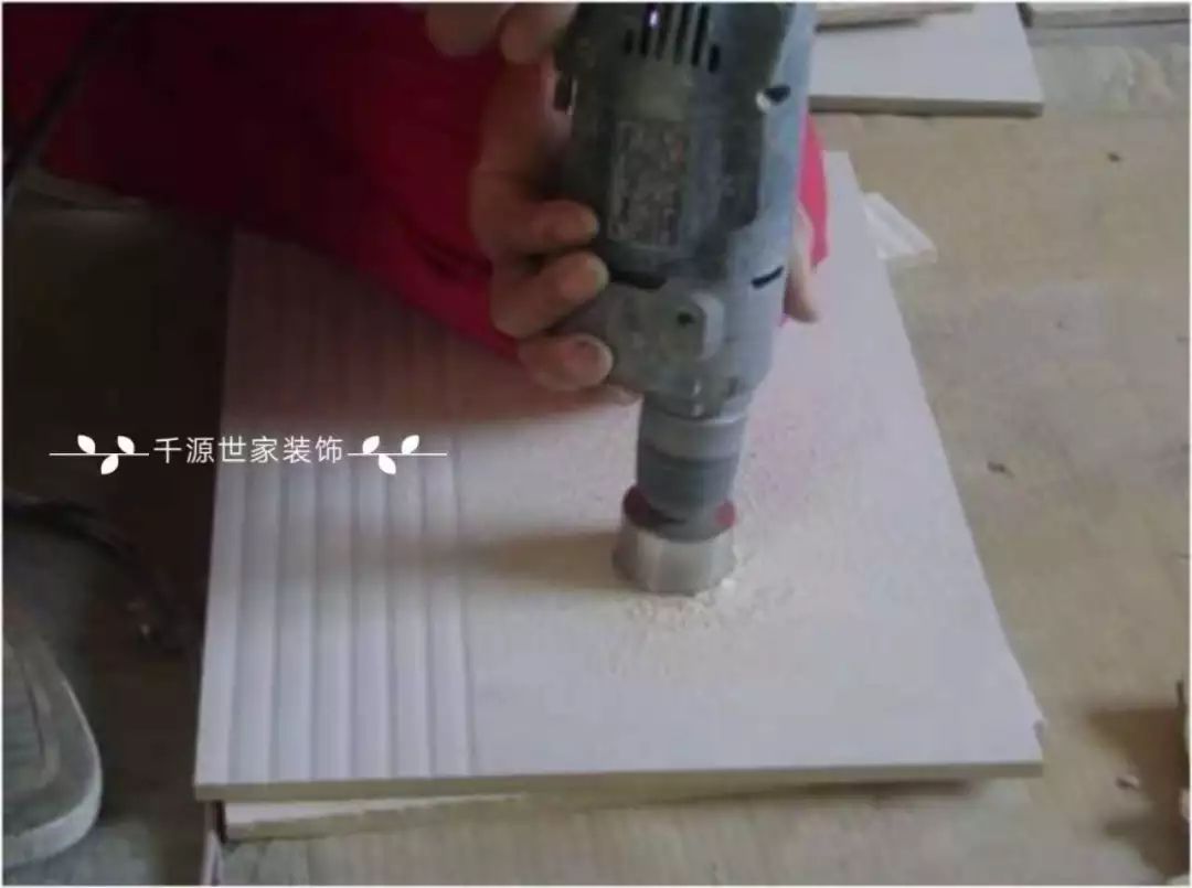 墻磚精細化開孔