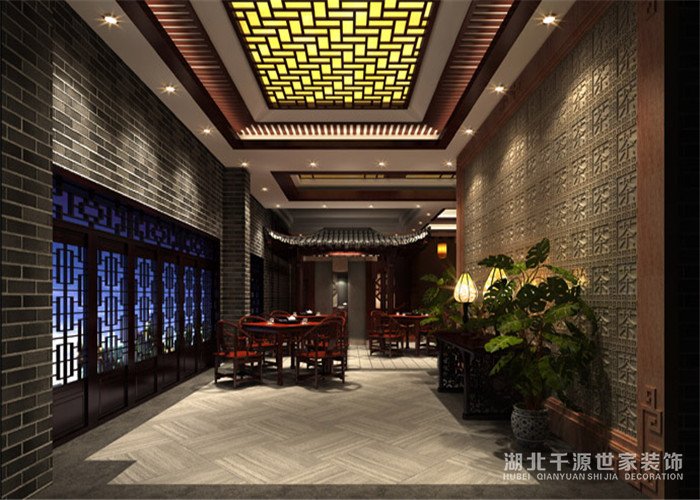 高端茶社設(shè)計(jì)裝修墻紙材料要哪些【宜昌裝修】