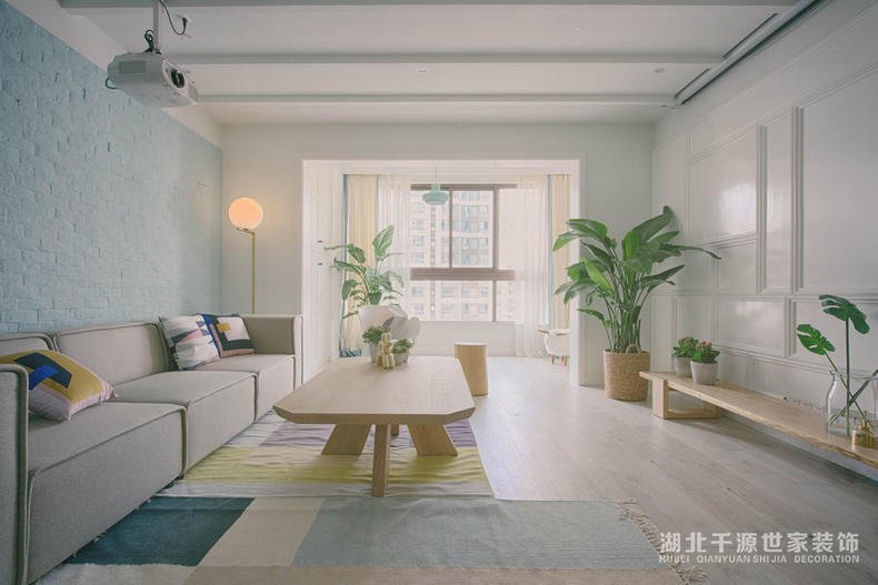 北歐風格三居室裝修效果圖【宜昌裝修】