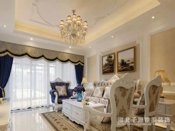?朋友把新房裝成簡(jiǎn)歐三居，房子立刻就漲價(jià)了！【宜昌裝修】