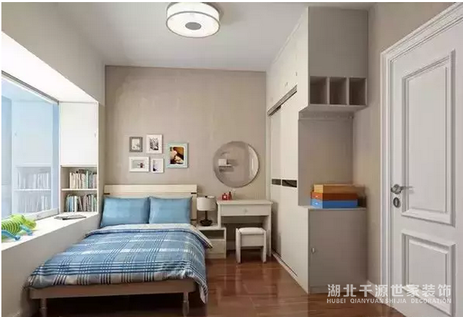 怎樣才能讓小臥室有大空間的感覺呢？【宜昌裝修】