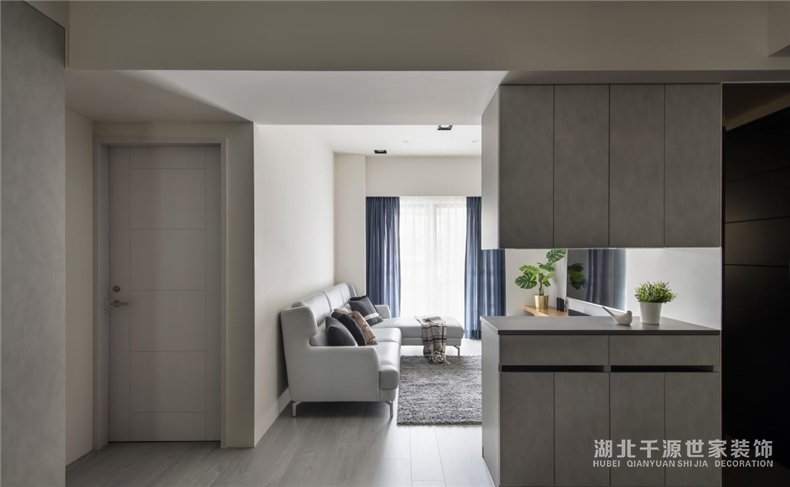 二手房重新裝修案例丨小夫妻的第一套房，60平的簡約小家庭