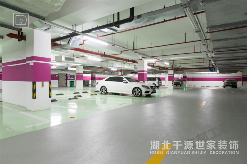 立邦工程設(shè)計(jì)中心解析2018地下停車場色彩流行風(fēng)格【宜昌裝修】