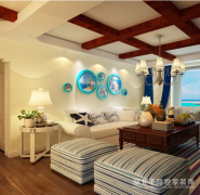 【宜昌裝修】地中海裝修效果圖賞析，抓住心中一抹藍(lán)！