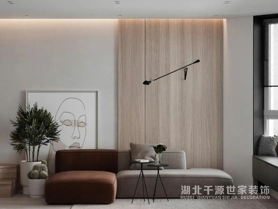 不想客廳太單調(diào)？別光顧著電視背景墻而忽略沙發(fā)背景墻