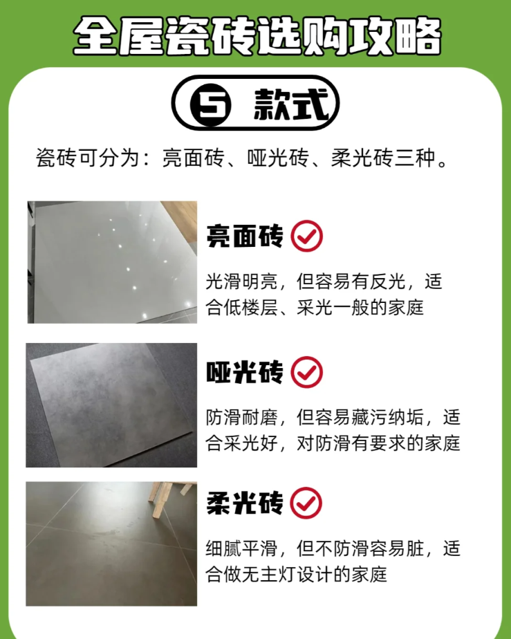 買瓷磚，認(rèn)準(zhǔn)7點不踩坑
