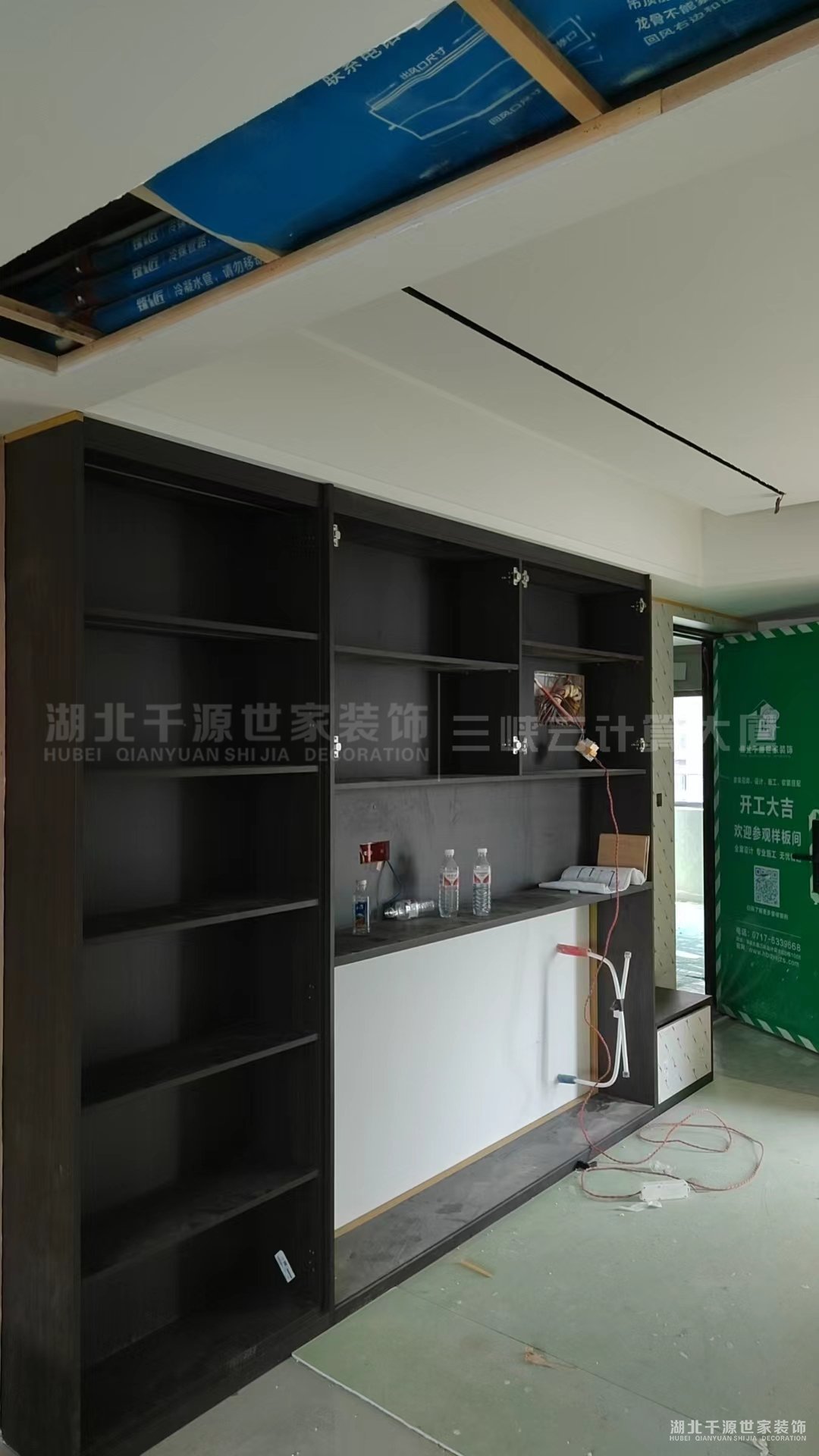 最近家裝施工現(xiàn)場(chǎng)-晴川明月-盧先生工地